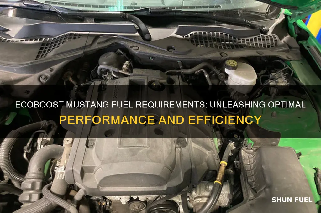 what fuel does ecoboost mustang use