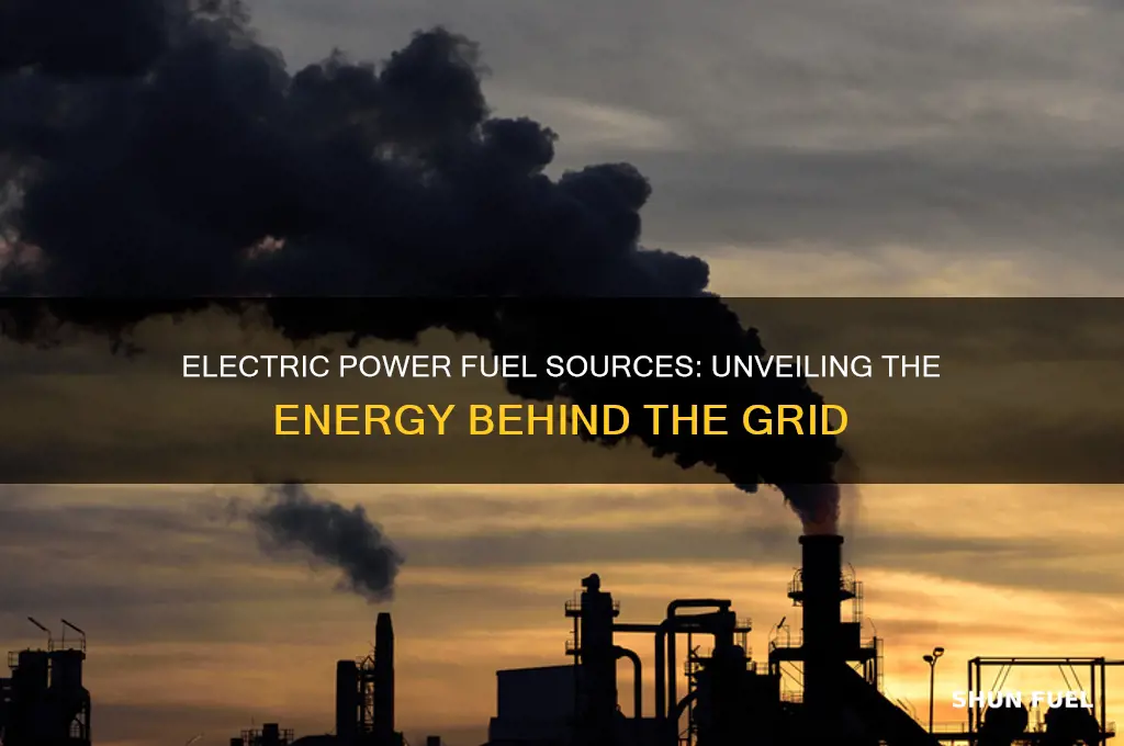 what fuel does electric power use