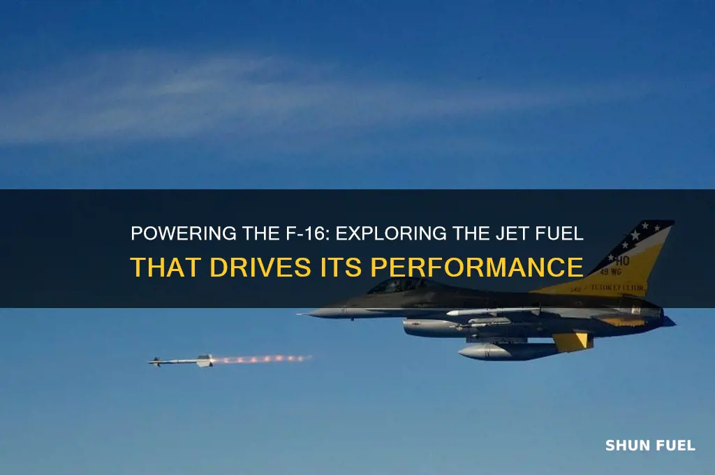 what fuel does f16 use