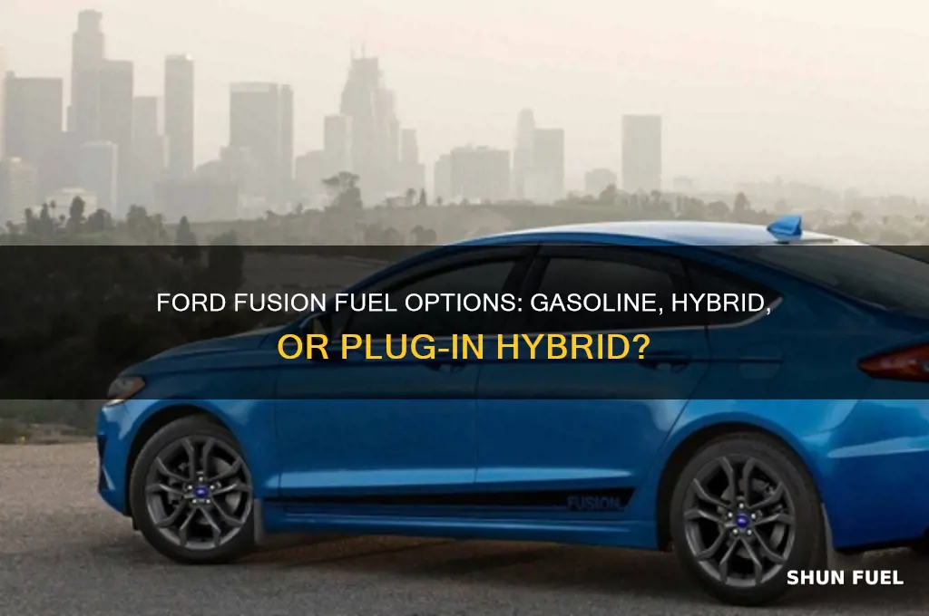 what fuel does ford fusion use