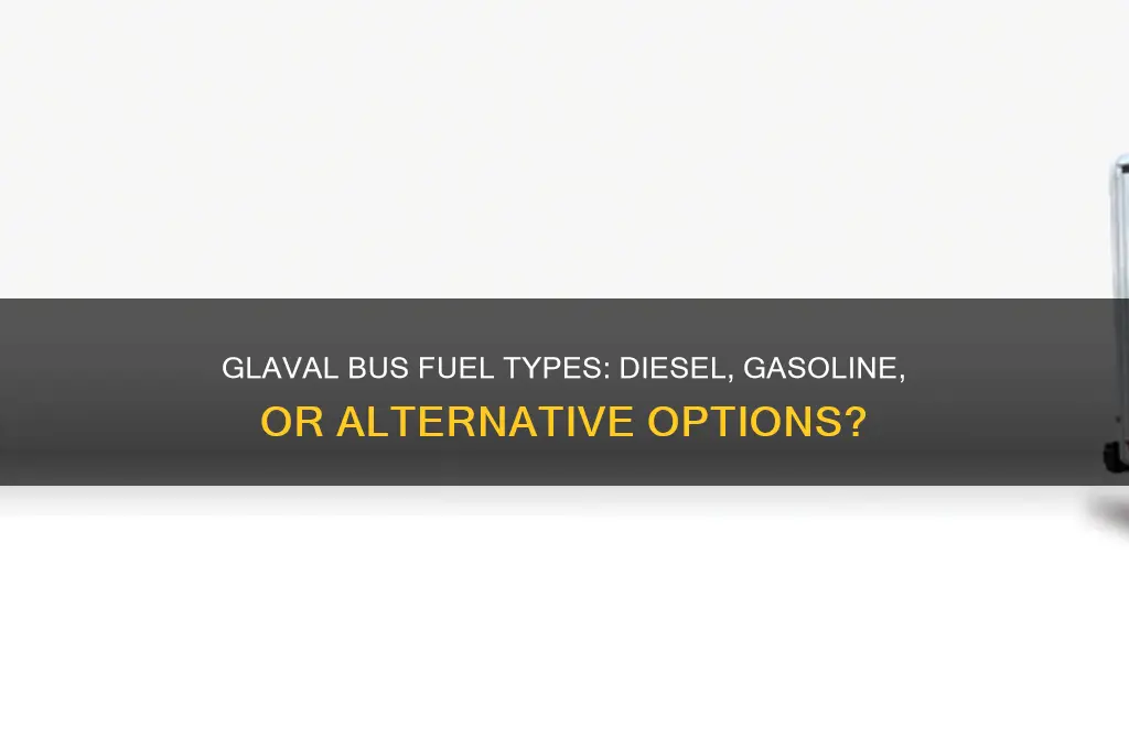 what fuel does glaval bus use