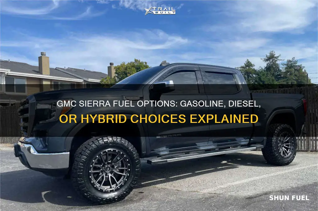 what fuel does gmc sierra use