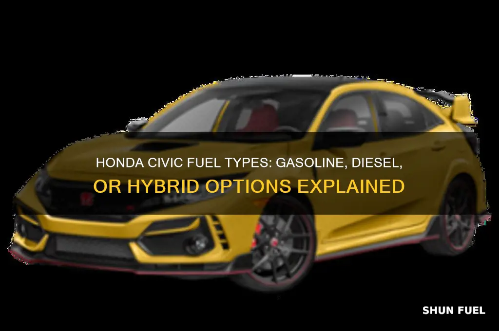 what fuel does honda civic use