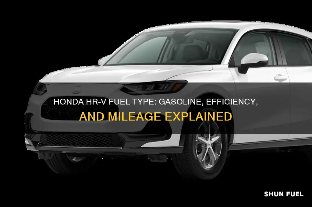 what fuel does honda hrv use