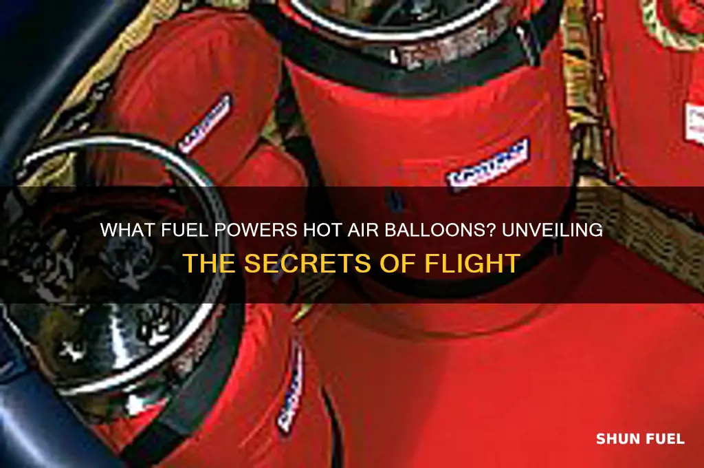 what fuel does hot air balloons use