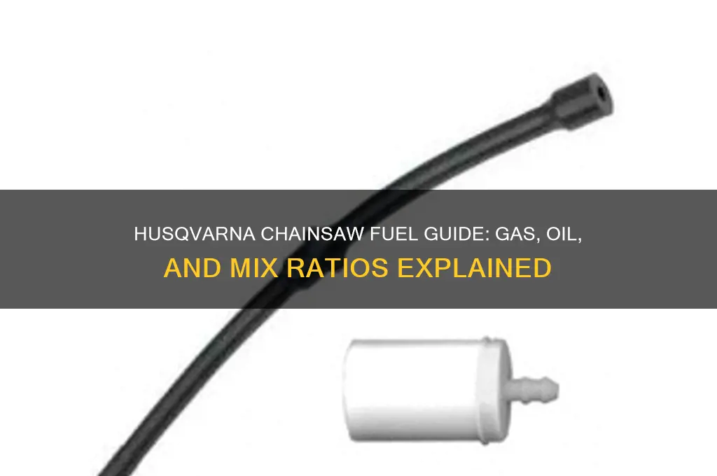 what fuel does husqvarna chainsaw