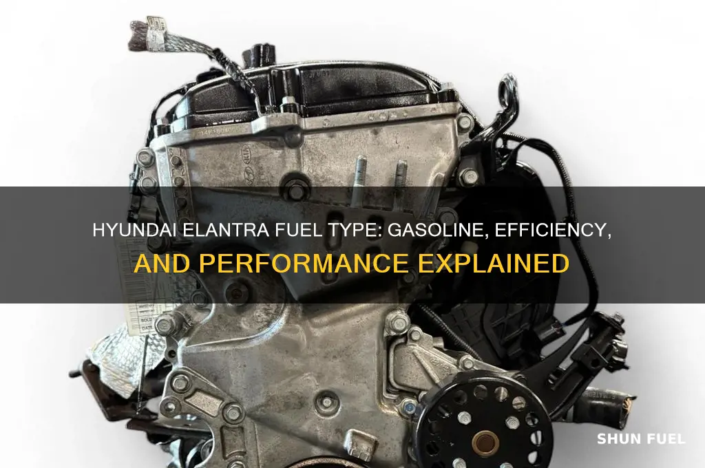 what fuel does hyundai elantra use