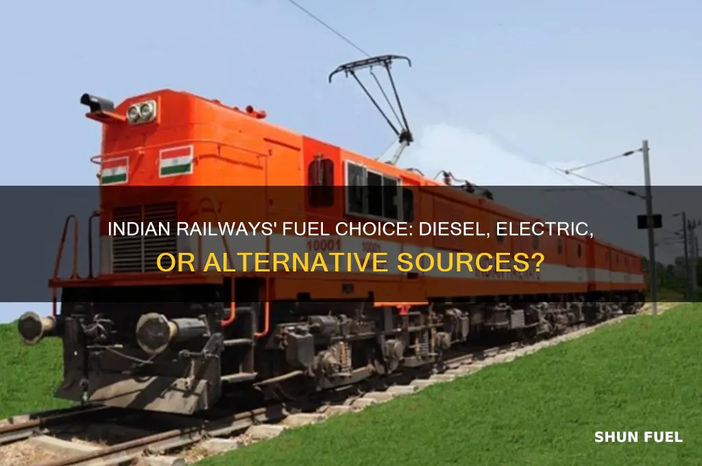 what fuel does indian train use