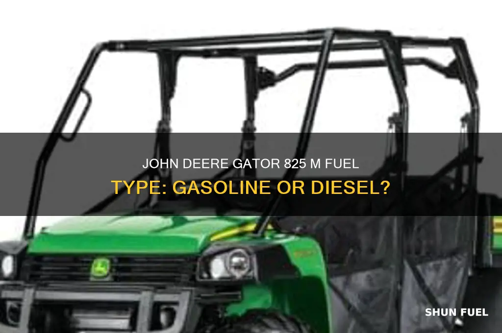what fuel does john deere gator 825 m use