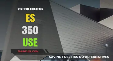 Lexus ES 350 Fuel Type: Gasoline Requirements Explained