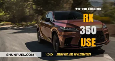 Lexus RX 350 Fuel Type: Gasoline Requirements Explained