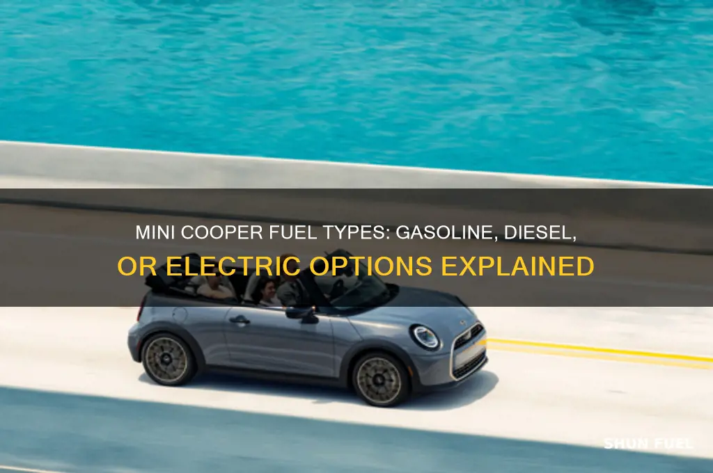 what fuel does mini cooper use