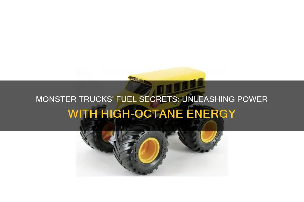 what fuel does monster trucks use