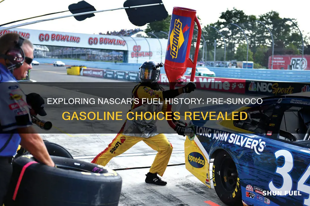 what fuel does nascar use before sunoco