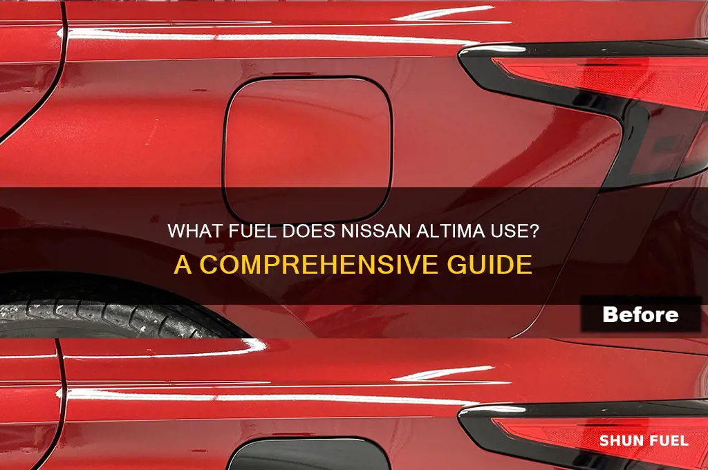 what fuel does nissan altima use