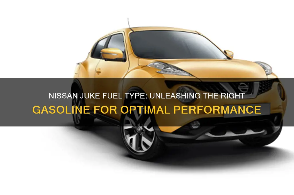 what fuel does nissan juke use