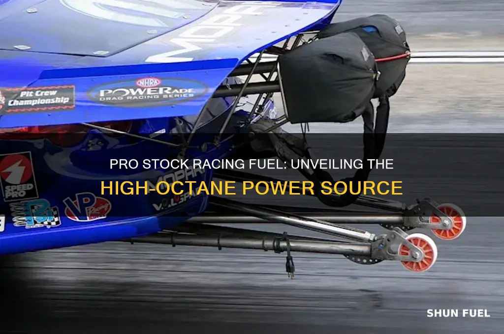 what fuel does pro stock use