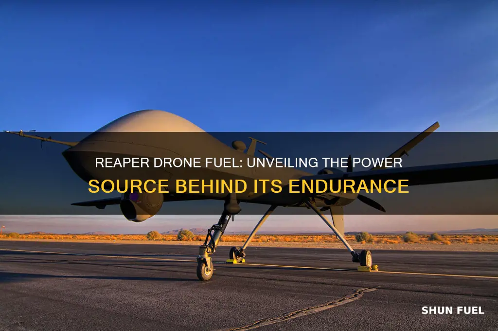 what fuel does reaper drone use