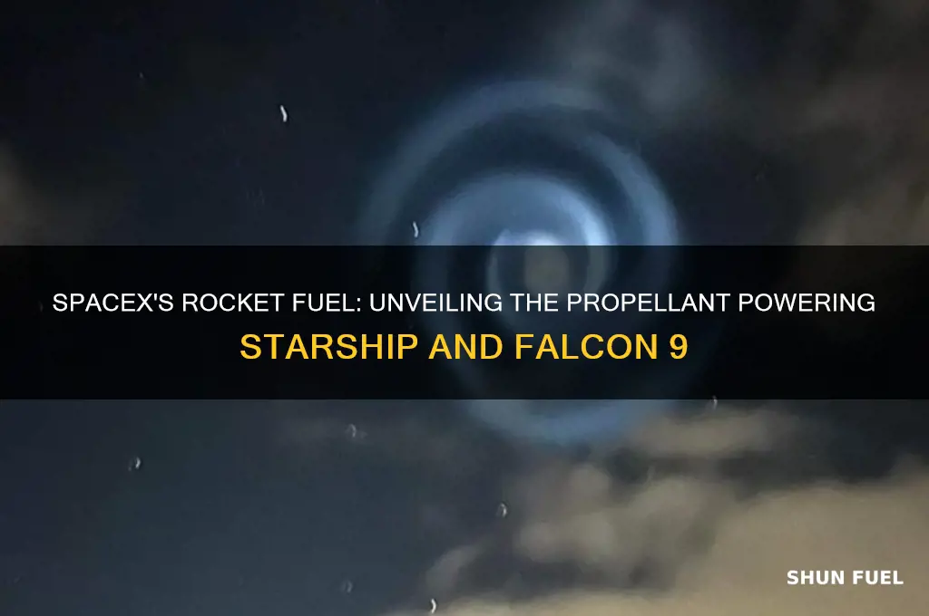 what fuel does spacex use