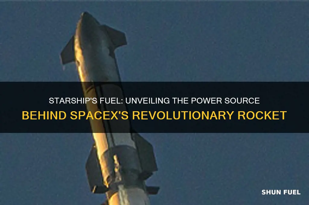 what fuel does teh satarship use