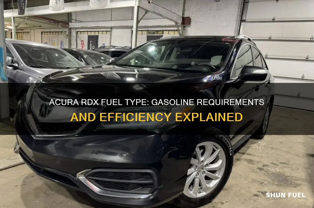 what fuel does the acura rdx use