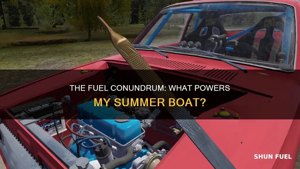 what fuel does the boat use my summer car