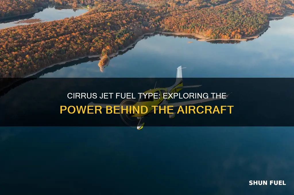 what fuel does the cirrus jet use