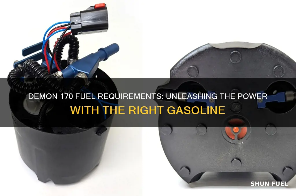 what fuel does the demon 170 use