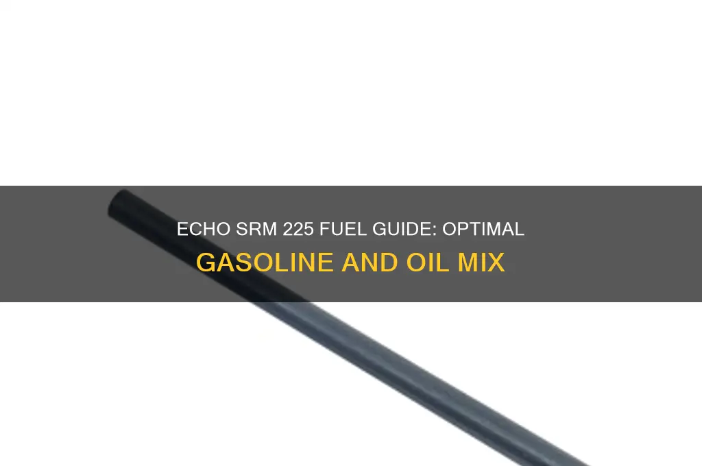 what fuel does the echo srm 225 use