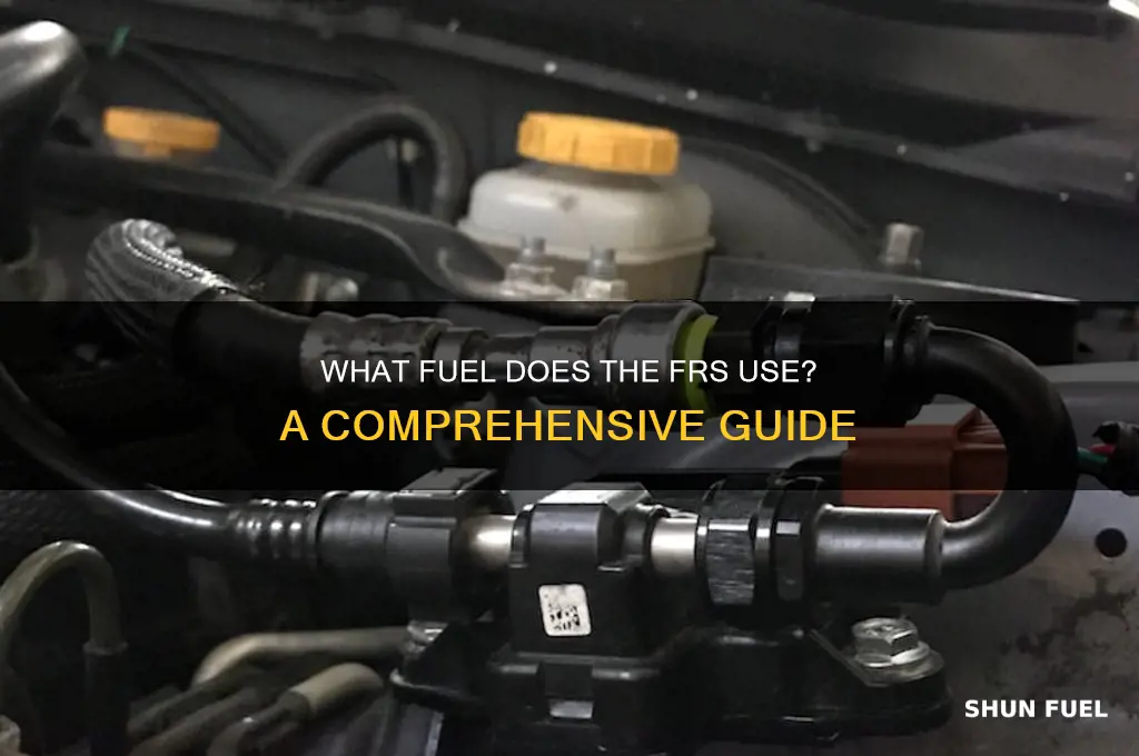what fuel does the frs use