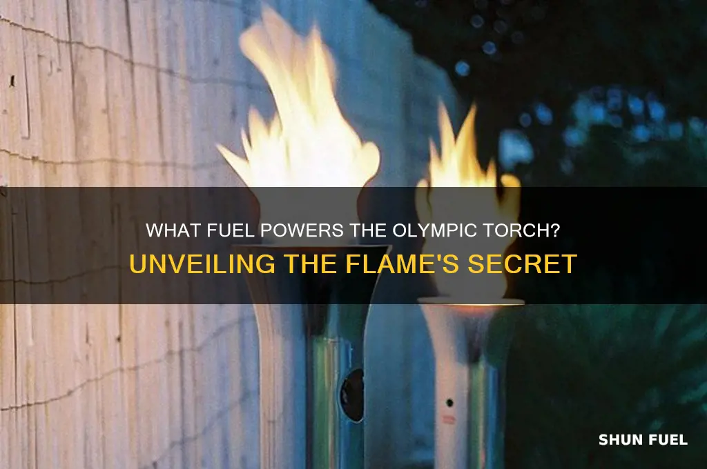 what fuel does the olympic torch use