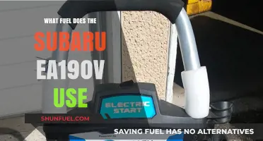 Subaru EA190V Fuel Type: Unleashing the Power Source