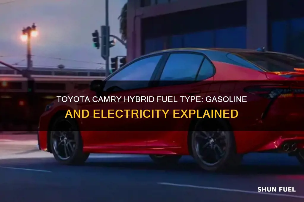 what fuel does toyota camry hybrid use