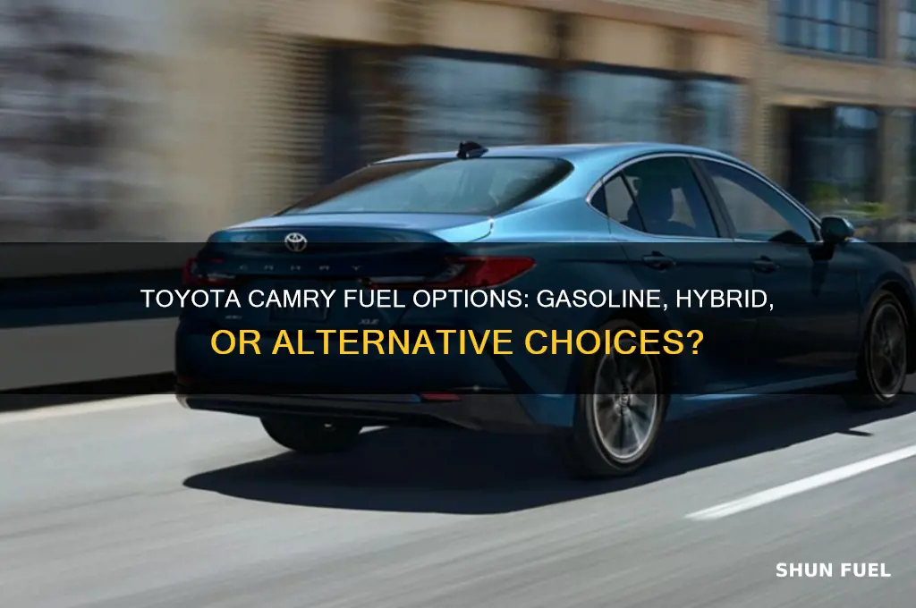 what fuel does toyota camry use