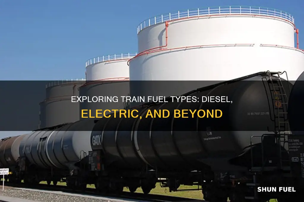 what fuel does trains use