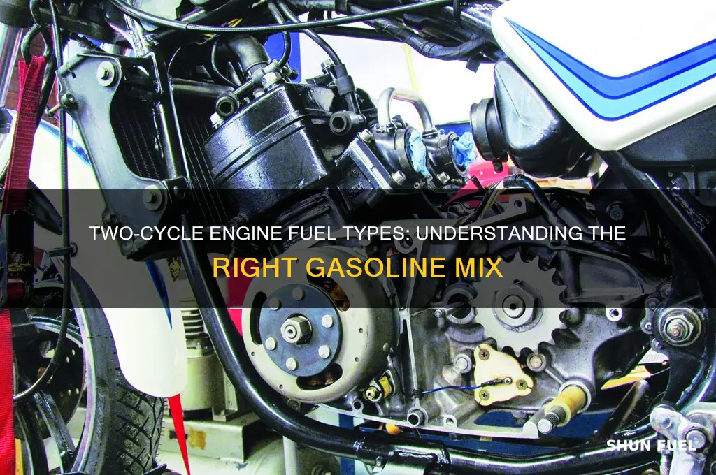 what fuel does two cyvle engine use