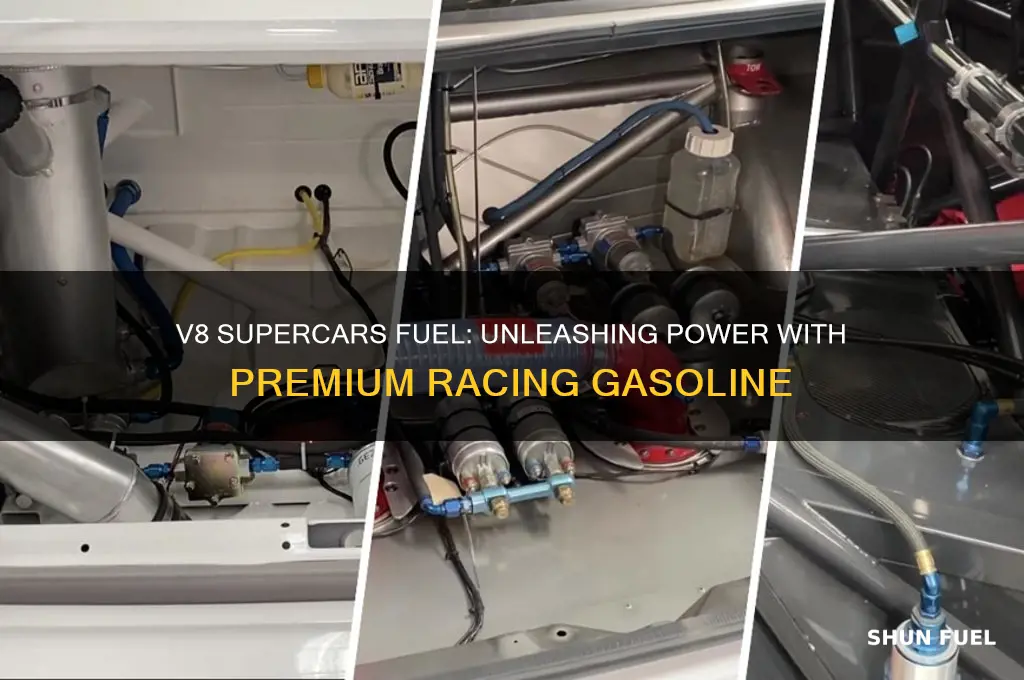 what fuel does v8 supercars use