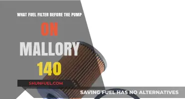 Fuel Filter Installation: Mallory 140's Pre-Pump Setup