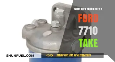 Finding the Right Fuel Filter for Your Ford 7710