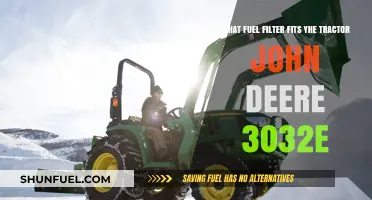 Tractor Fuel Filter: John Deere 3032E Compatibility
