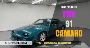 Fuel Filter Options for Your 1991 Camaro