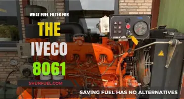Fuel Filter Selection: Iveco 8061 Maintenance Guide