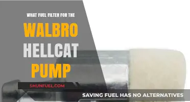 Walbro Hellcat Pump: Choosing the Right Fuel Filter