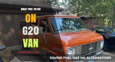 Fuel Filter Guide for G20 Van Owners