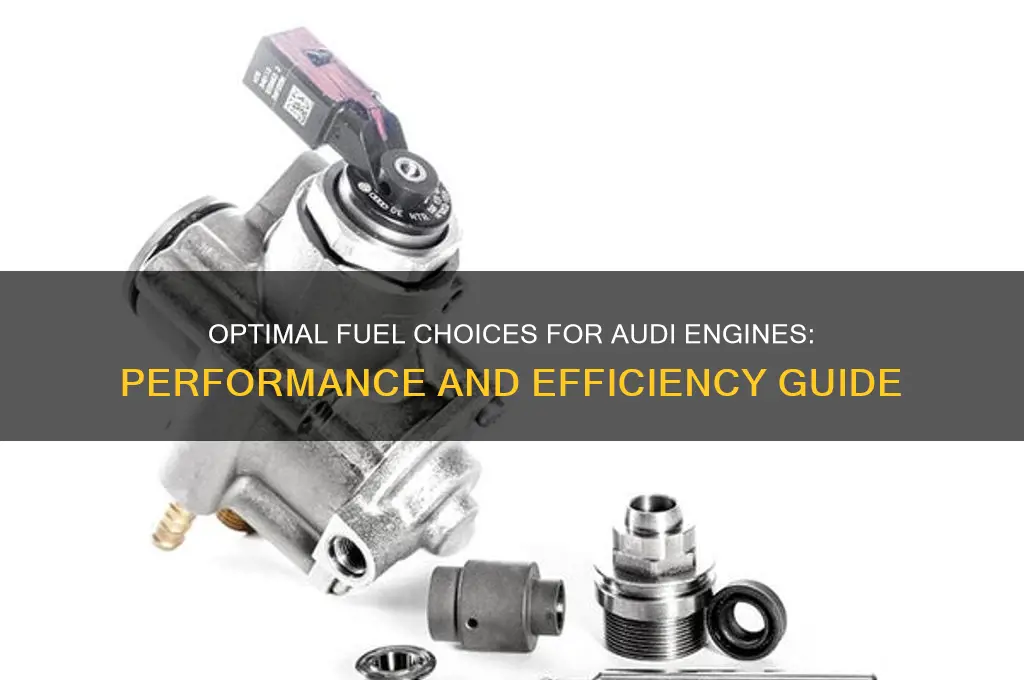 what fuel for audi engines