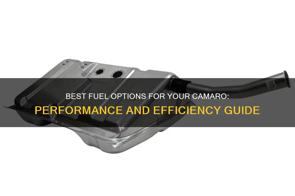 what fuel for camaro