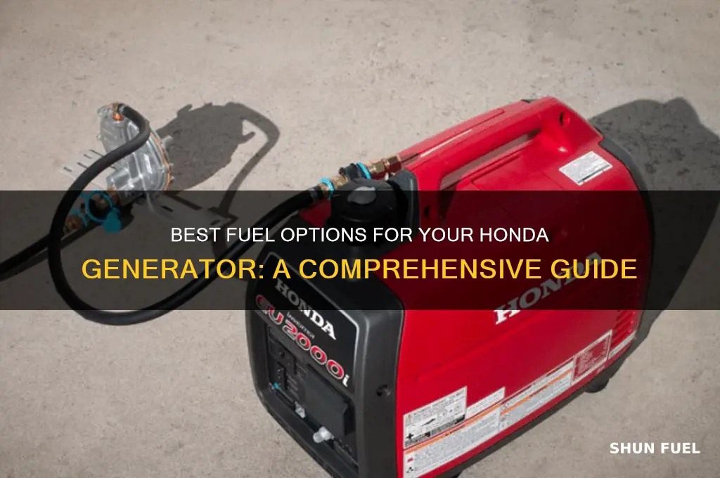 what fuel for honda generator