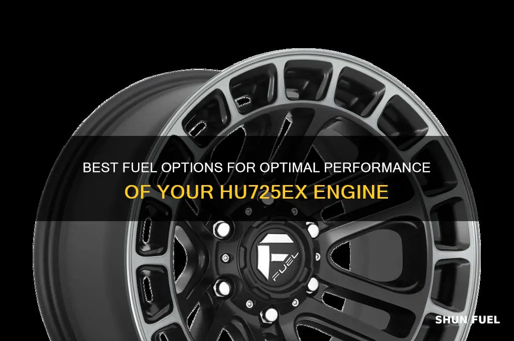 what fuel for hu725ex