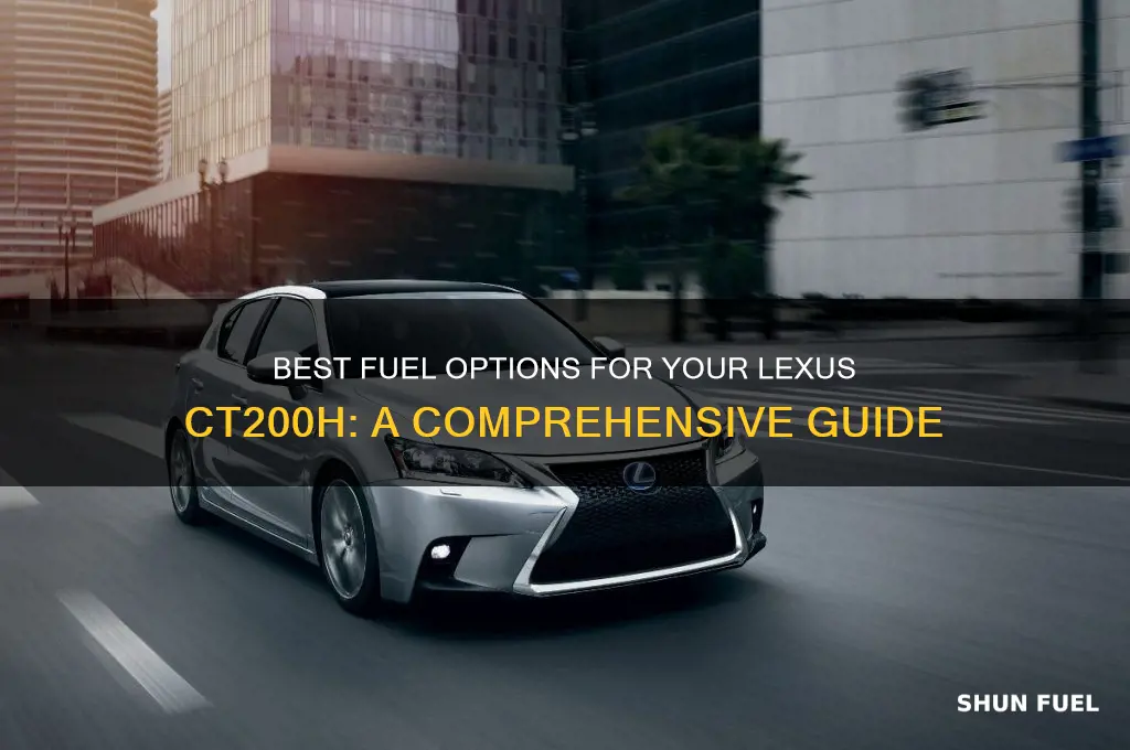what fuel for lexus ct200h