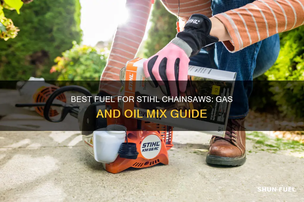 what fuel for stihl chainsaw